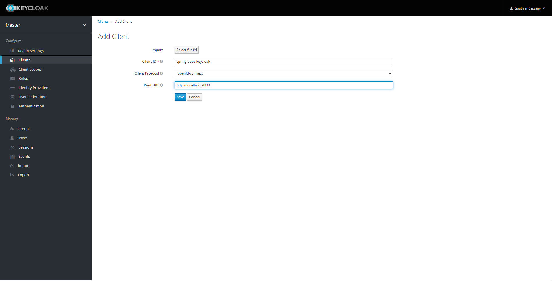 keycloak config 1