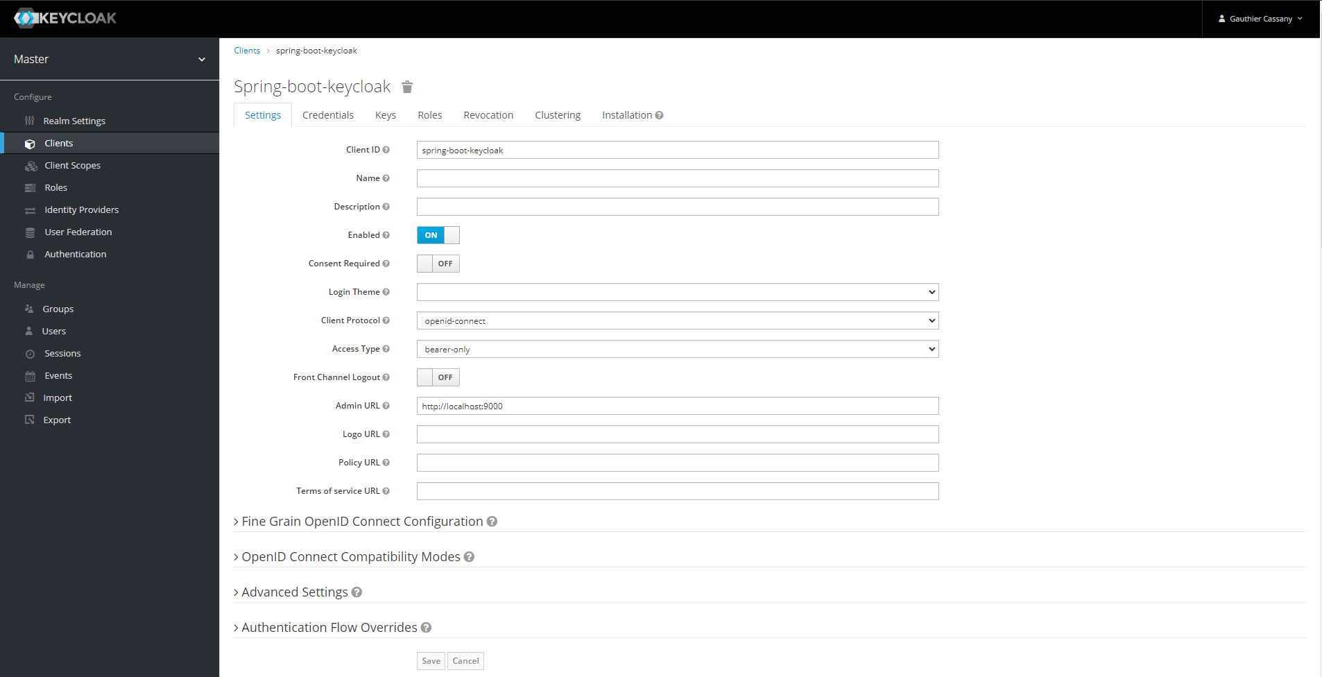 keycloak config 2